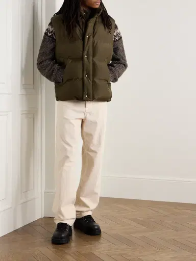 Loro Piana Lucio Quilted Storm System® Silk Gilet - Men | Thumbnail 2 Loro Piana Lucio Quilted Storm System® Silk Gilet - Men | Thumbnail 2