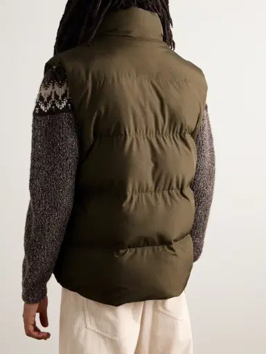 Loro Piana Lucio Quilted Storm System® Silk Gilet - Men | Thumbnail 3 Loro Piana Lucio Quilted Storm System® Silk Gilet - Men | Thumbnail 3