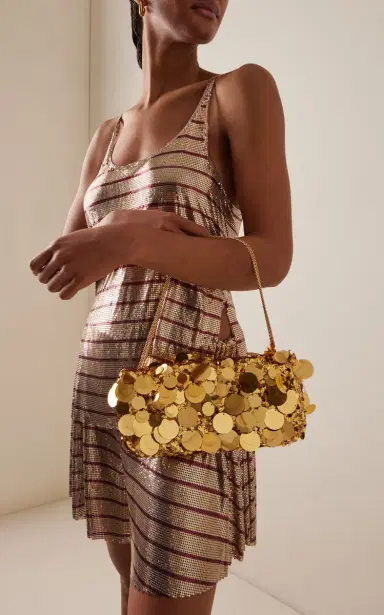 Rabanne Layered Paillette Shoulder Bag | Thumbnail 2 Rabanne Layered Paillette Shoulder Bag | Thumbnail 2