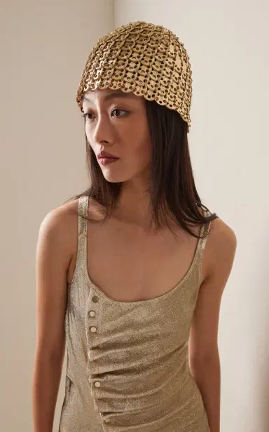 Rabanne Chainmail Cap | Thumbnail 2 Rabanne Chainmail Cap | Thumbnail 2