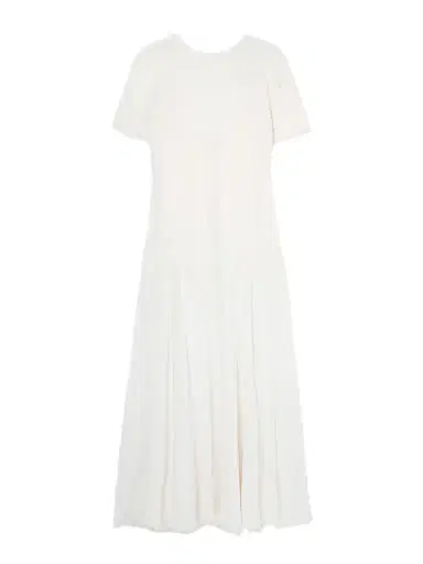Staud Le Havre Fringed Cotton-gauze Midi Dress | Thumbnail 1 Staud Le Havre Fringed Cotton-gauze Midi Dress | Thumbnail 1