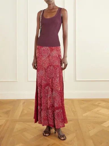 Rabanne Embellished Crepe Maxi Skirt | Thumbnail 2 Rabanne Embellished Crepe Maxi Skirt | Thumbnail 2