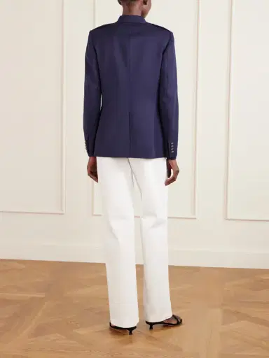 Ralph Lauren Collection Annabeth Grain De Poudre Wool Jacket | Thumbnail 4 Ralph Lauren Collection Annabeth Grain De Poudre Wool Jacket | Thumbnail 4