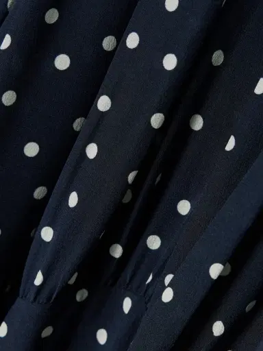 Rixo Paige Belted Polka-dot Silk-chiffon Mock-neck Midi Dress | Thumbnail 4 Rixo Paige Belted Polka-dot Silk-chiffon Mock-neck Midi Dress | Thumbnail 4