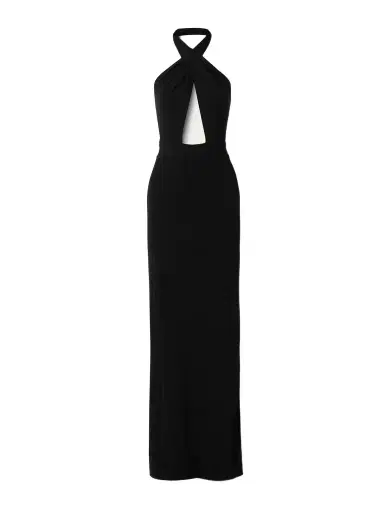Nili Lotan Lita Convertible Jersey Halterneck Gown | Thumbnail 1 Nili Lotan Lita Convertible Jersey Halterneck Gown | Thumbnail 1