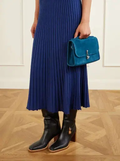 Gabriela Hearst Leonora Small Suede Tote | Thumbnail 3 Gabriela Hearst Leonora Small Suede Tote | Thumbnail 3