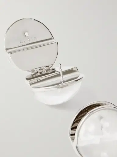Alaïa Sphere Silver-tone Crystal Earrings | Thumbnail 3 Alaïa Sphere Silver-tone Crystal Earrings | Thumbnail 3