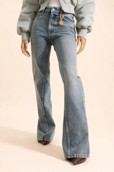 Stella McCartney Bootcut Denim Pant | Thumbnail 3 Stella McCartney Bootcut Denim Pant | Thumbnail 3