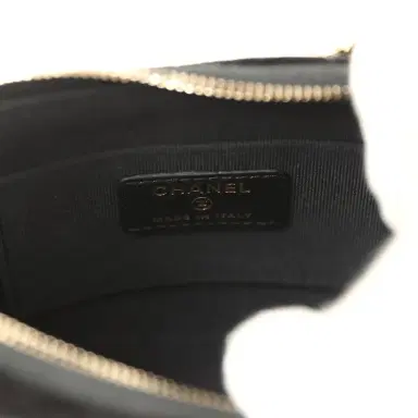 Chanel Chanel Crystal CC Hobo Bag with Chain Black Velvet Light Gold Hardware | Thumbnail 9 Chanel Chanel Crystal CC Hobo Bag with Chain Black Velvet Light Gold Hardware | Thumbnail 9
