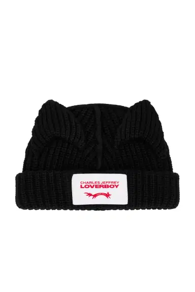 Charles Jeffrey Loverboy Chunky Ears Beanie | Thumbnail 1 Charles Jeffrey Loverboy Chunky Ears Beanie | Thumbnail 1