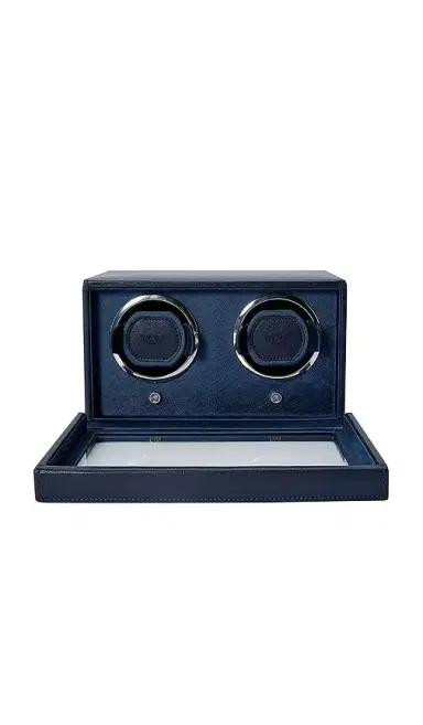 WOLF Cub Double Watch Winder with Cover | Thumbnail 2 WOLF Cub Double Watch Winder with Cover | Thumbnail 2