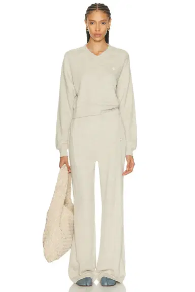 ÉTERNE Oversized Wide Leg Sweatpant | Thumbnail 5 ÉTERNE Oversized Wide Leg Sweatpant | Thumbnail 5