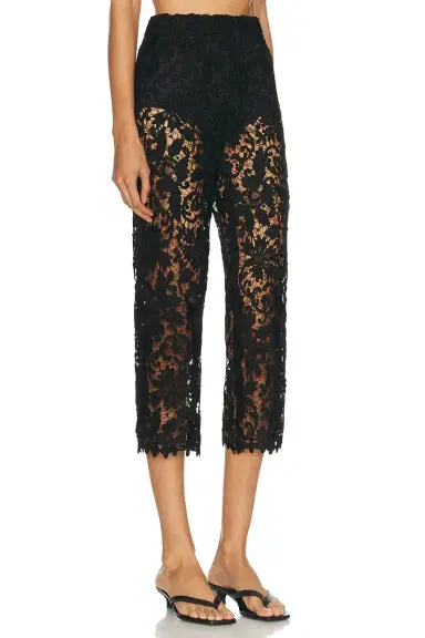 La Porte Gabrielle Lace Capri Pant | Thumbnail 2 La Porte Gabrielle Lace Capri Pant | Thumbnail 2