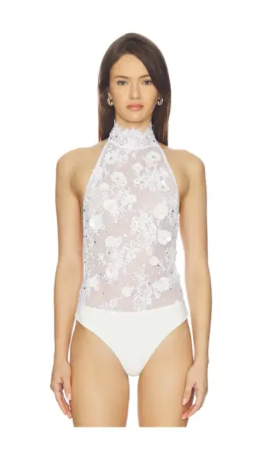 retrofete Saga Lace Bodysuit | Thumbnail 2 retrofete Saga Lace Bodysuit | Thumbnail 2