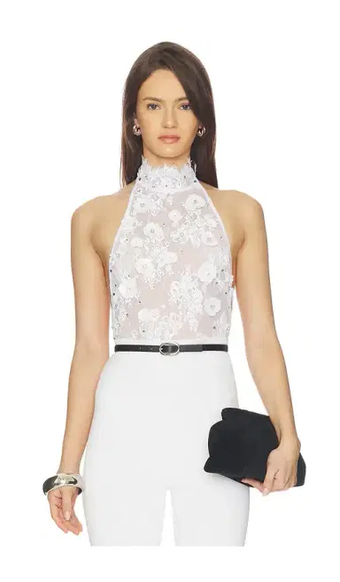 retrofete Saga Lace Bodysuit | Thumbnail 1 retrofete Saga Lace Bodysuit | Thumbnail 1