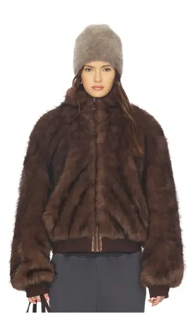 MARRKNULL Hooded Fur Coat | Thumbnail 2 MARRKNULL Hooded Fur Coat | Thumbnail 2
