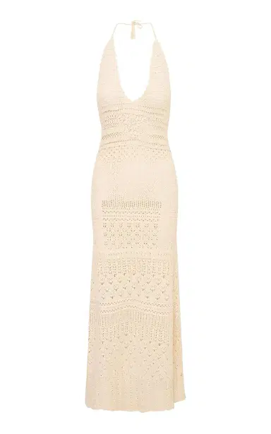 LoveShackFancy Massie Cotton Crochet Dress | Thumbnail 1 LoveShackFancy Massie Cotton Crochet Dress | Thumbnail 1