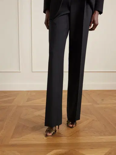 Saint Laurent Kate Satin Slingback Sandals | Thumbnail 2 Saint Laurent Kate Satin Slingback Sandals | Thumbnail 2