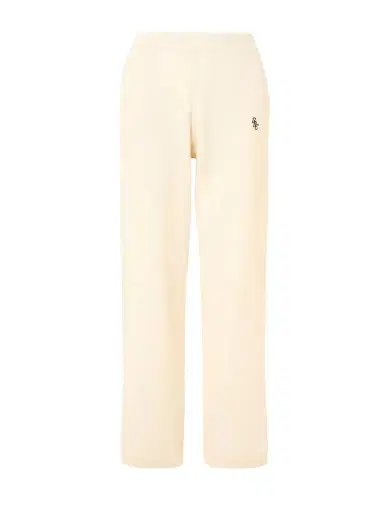 Sporty & Rich Embroidered Cashmere And Wool-blend Track Pants | Thumbnail 1 Sporty & Rich Embroidered Cashmere And Wool-blend Track Pants | Thumbnail 1