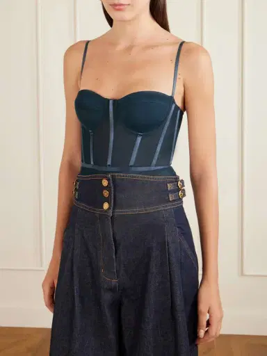 Zimmermann Rebellion Mesh Corset Bodysuit | Thumbnail 3 Zimmermann Rebellion Mesh Corset Bodysuit | Thumbnail 3