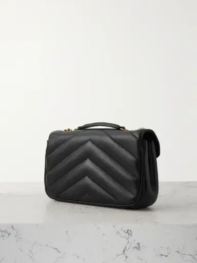 Saint Laurent Loulou Small Matelassé Leather Shoulder Bag | Thumbnail 3 Saint Laurent Loulou Small Matelassé Leather Shoulder Bag | Thumbnail 3