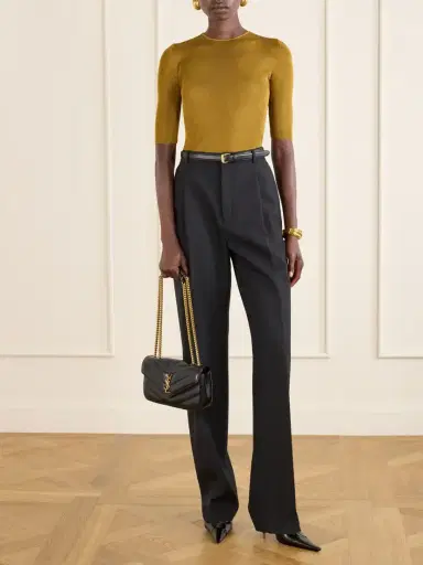 Saint Laurent Loulou Small Matelassé Leather Shoulder Bag | Thumbnail 7 Saint Laurent Loulou Small Matelassé Leather Shoulder Bag | Thumbnail 7