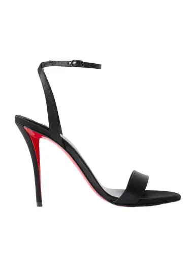 Christian Louboutin Miss Z 100 Satin Sandals | Thumbnail 1 Christian Louboutin Miss Z 100 Satin Sandals | Thumbnail 1