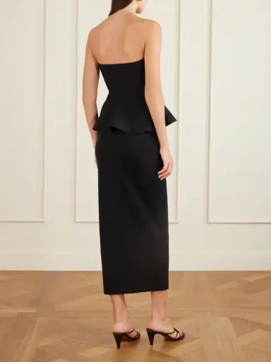 HIGH SPORT Eric Strapless Wool-blend Peplum Top | Thumbnail 4 HIGH SPORT Eric Strapless Wool-blend Peplum Top | Thumbnail 4
