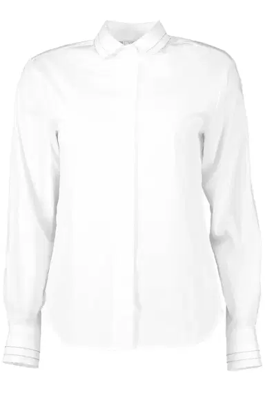 PESERICO Long Sleeve Pleated Shirt | Thumbnail 1 PESERICO Long Sleeve Pleated Shirt | Thumbnail 1