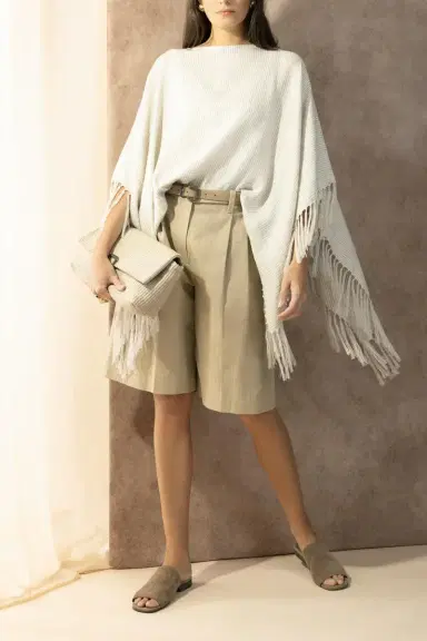 Brunello Cucinelli Pleated Bermuda Short | Thumbnail 2 Brunello Cucinelli Pleated Bermuda Short | Thumbnail 2