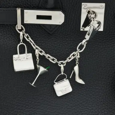 Madison Avenue Couture Bag Bestie Sterling Silver Birkin Charm | Thumbnail 5 Madison Avenue Couture Bag Bestie Sterling Silver Birkin Charm | Thumbnail 5