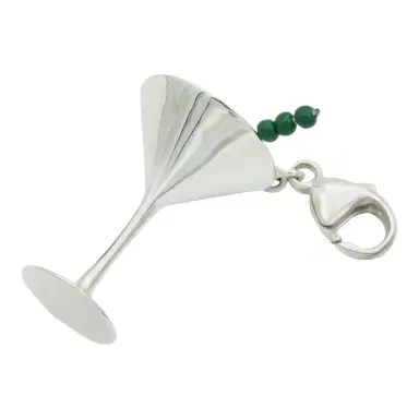 Madison Avenue Couture Bag Bestie Sterling Silver Martini Charm | Thumbnail 2 Madison Avenue Couture Bag Bestie Sterling Silver Martini Charm | Thumbnail 2