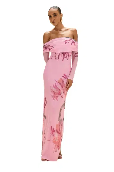 PatBo HONEY FLOWER TULLE MAXI DRESS | Thumbnail 1 PatBo HONEY FLOWER TULLE MAXI DRESS | Thumbnail 1