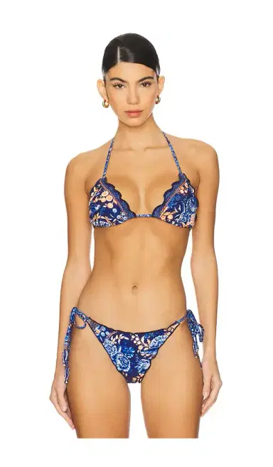 Agua Bendita Lolita Azure Bikini Top | Thumbnail 1 Agua Bendita Lolita Azure Bikini Top | Thumbnail 1