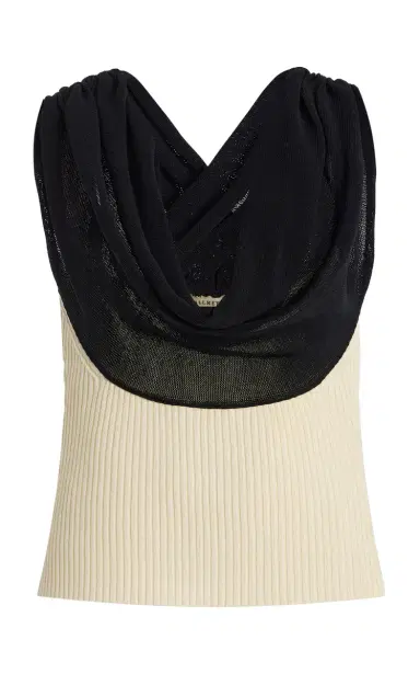 KALLMEYER Meeka Cowl-Neck Cotton-Blend Top | Thumbnail 8 KALLMEYER Meeka Cowl-Neck Cotton-Blend Top | Thumbnail 8