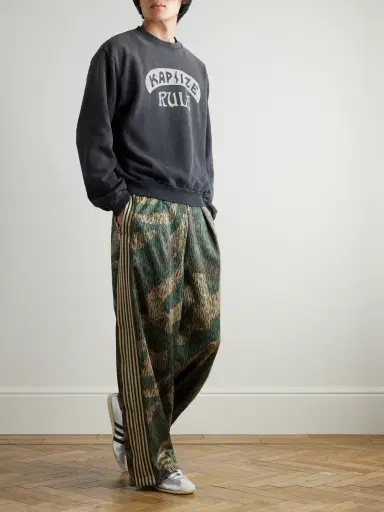 KAPITAL Printed Cotton-Jersey Sweatshirt - Men | Thumbnail 2 KAPITAL Printed Cotton-Jersey Sweatshirt - Men | Thumbnail 2