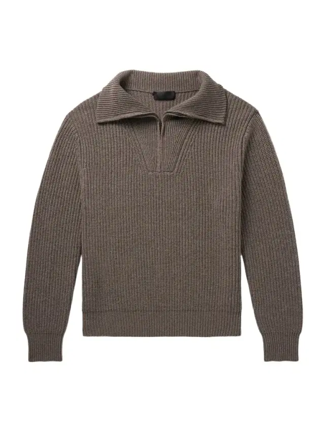 Heston Ribbed Cashmere Half-Zip Sweater - Men Heston Ribbed Cashmere Half-Zip Sweater - Men