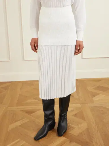 Proenza Schouler Luiza Ribbed-knit Midi Skirt | Thumbnail 3 Proenza Schouler Luiza Ribbed-knit Midi Skirt | Thumbnail 3