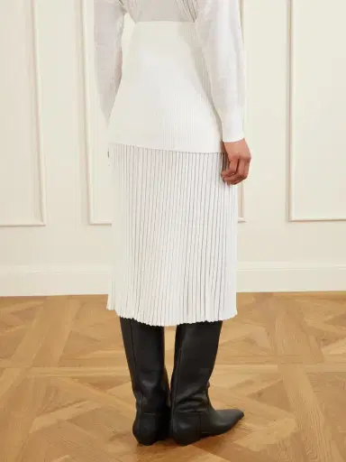 Proenza Schouler Luiza Ribbed-knit Midi Skirt | Thumbnail 4 Proenza Schouler Luiza Ribbed-knit Midi Skirt | Thumbnail 4