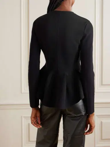 Proenza Schouler Dasha Knitted Peplum Jacket | Thumbnail 3 Proenza Schouler Dasha Knitted Peplum Jacket | Thumbnail 3
