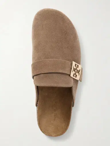 Tory Burch Mellow Embellished Suede Clogs | Thumbnail 6 Tory Burch Mellow Embellished Suede Clogs | Thumbnail 6