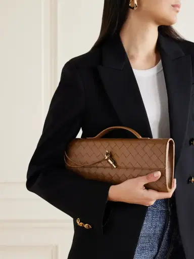 Bottega Veneta Andiamo Long Intrecciato Leather Clutch | Thumbnail 2 Bottega Veneta Andiamo Long Intrecciato Leather Clutch | Thumbnail 2