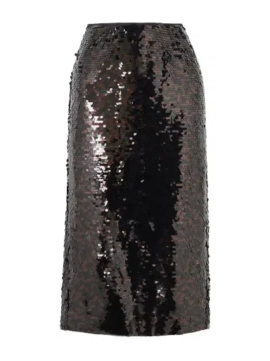 Staud Ciara Sequined Mesh Midi Skirt | Thumbnail 1 Staud Ciara Sequined Mesh Midi Skirt | Thumbnail 1