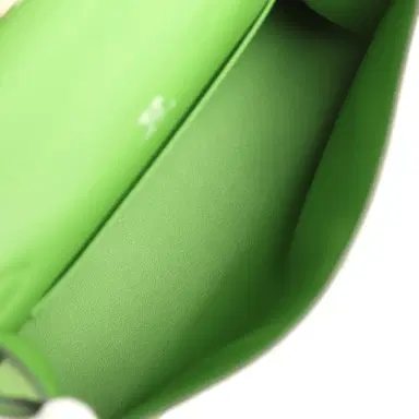 HERMÈS Hermes Kelly Pochette Vert Yucca Swift Palladium Hardware | Thumbnail 8 HERMÈS Hermes Kelly Pochette Vert Yucca Swift Palladium Hardware | Thumbnail 8