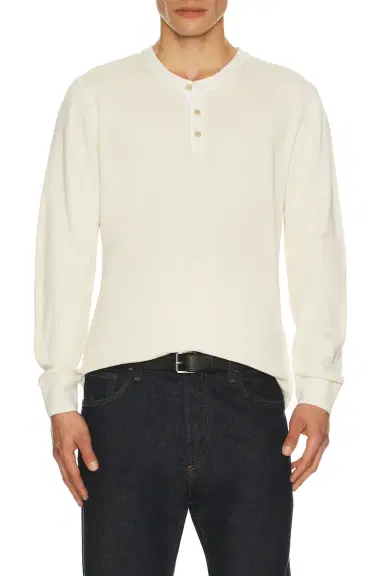 Citizens of Humanity Waffle Three Button Henley | Thumbnail 3 Citizens of Humanity Waffle Three Button Henley | Thumbnail 3