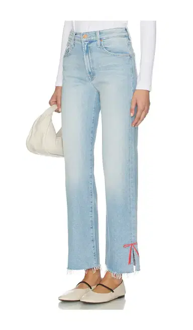 MOTHER The Rambler Zip Slice Hover Jeans | Thumbnail 1 MOTHER The Rambler Zip Slice Hover Jeans | Thumbnail 1