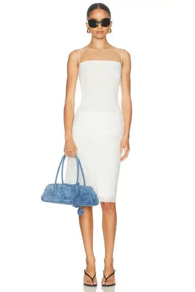 Magda Butrym Mini Pencil Skirt | Thumbnail 5 Magda Butrym Mini Pencil Skirt | Thumbnail 5