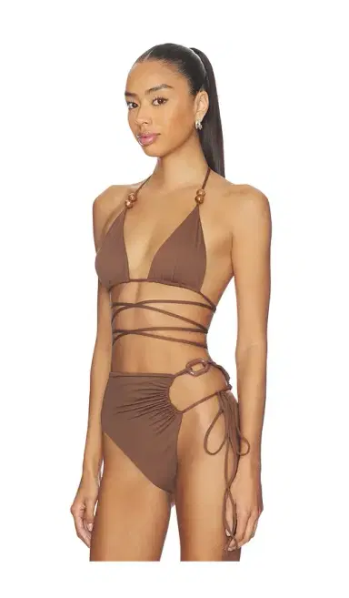 Magda Butrym Triangle Bikini Top | Thumbnail 2 Magda Butrym Triangle Bikini Top | Thumbnail 2