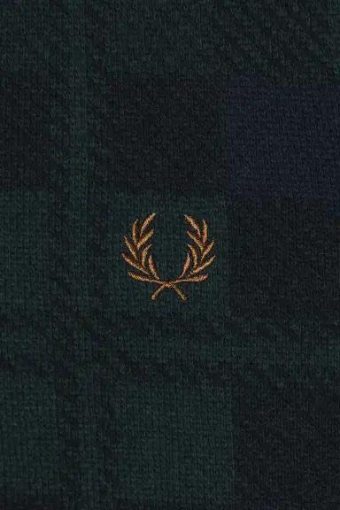 Fred Perry Black Watch Tartan Jumper | Thumbnail 7 Fred Perry Black Watch Tartan Jumper | Thumbnail 7