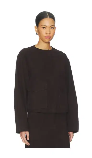 St. Agni Suede Utility Cocoon Bomber | Thumbnail 2 St. Agni Suede Utility Cocoon Bomber | Thumbnail 2